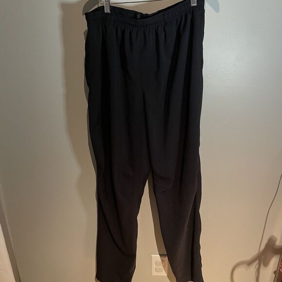 Vintage NIKE Track‎ Pants Jogger W/ Unique Back Middle Zip Sz L - Picture 1 of 8